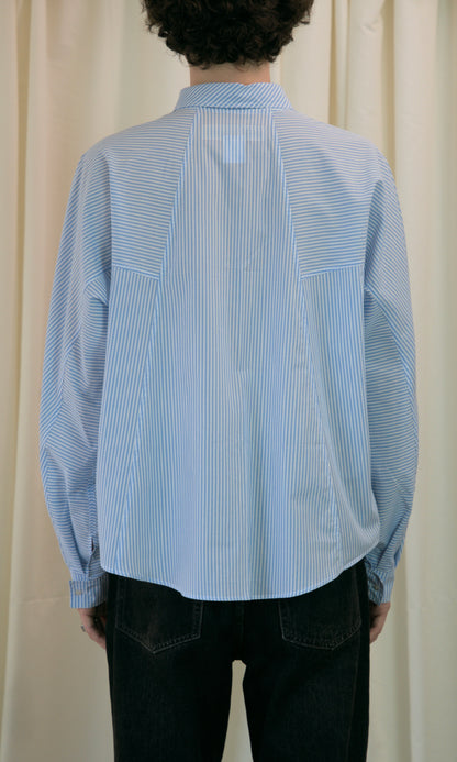 Ayla Shirt in Blue Stripe