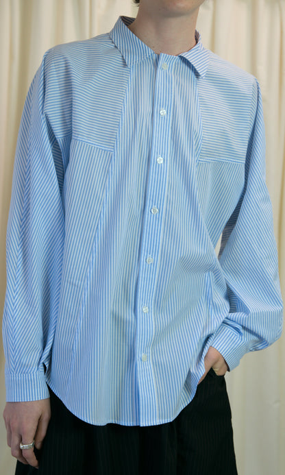 Ayla Shirt in Blue Stripe